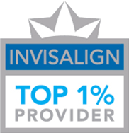 Invisalign top 1 % provider.