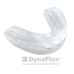 The dynaflex mouth guard on a white background.